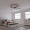 Ekena Millwork 64 1/2-in. OD x 58-in. ID x 3 1/4-in. W x 1-in. P Hillsborough Running Coin Ceiling Ring Kit CRK65HI - alternate 2